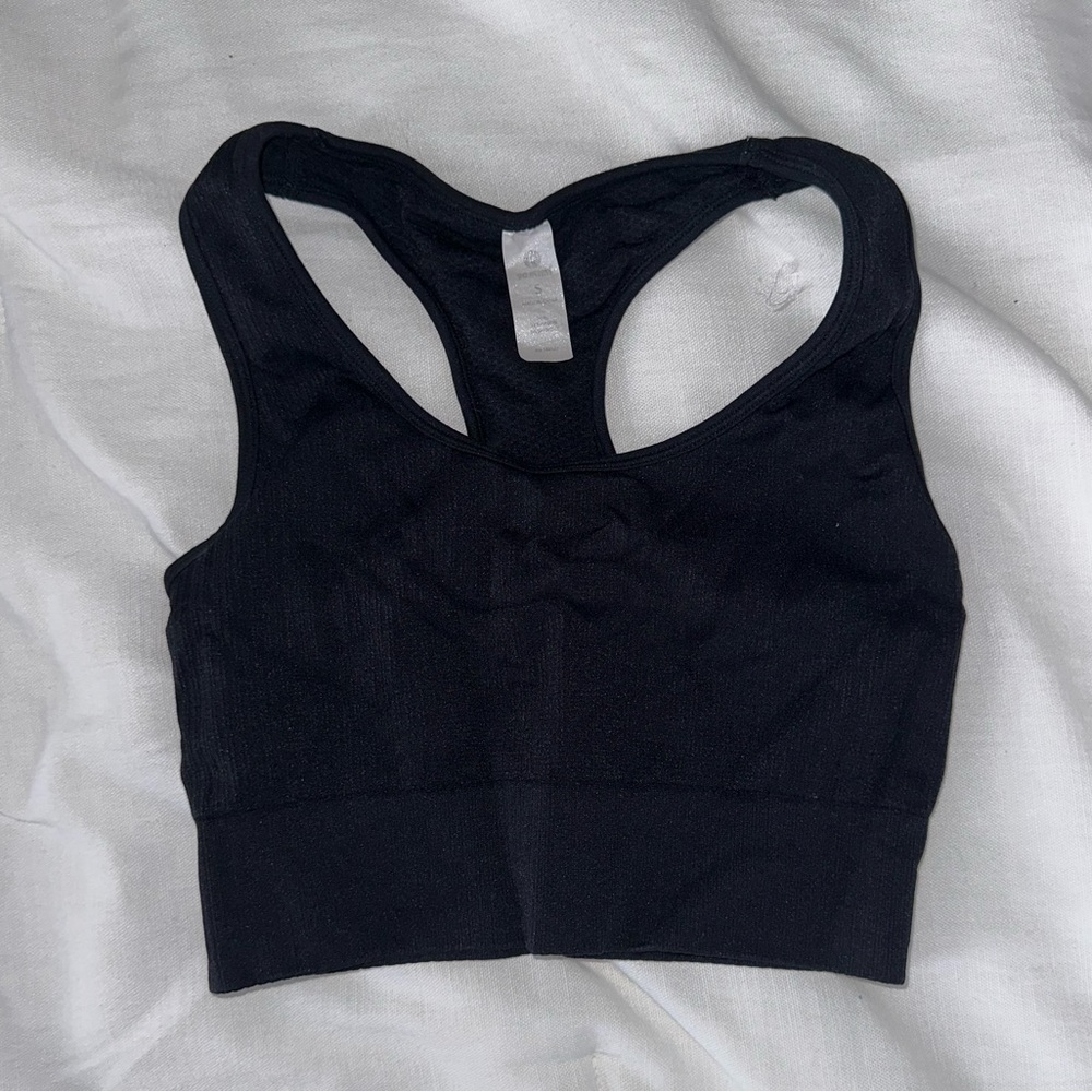 Black Sports Bra